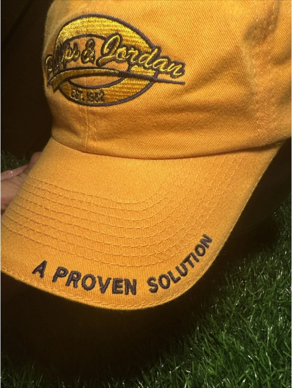 Phillips & Jordan A Proven Solution StrapBack Hat NWOT